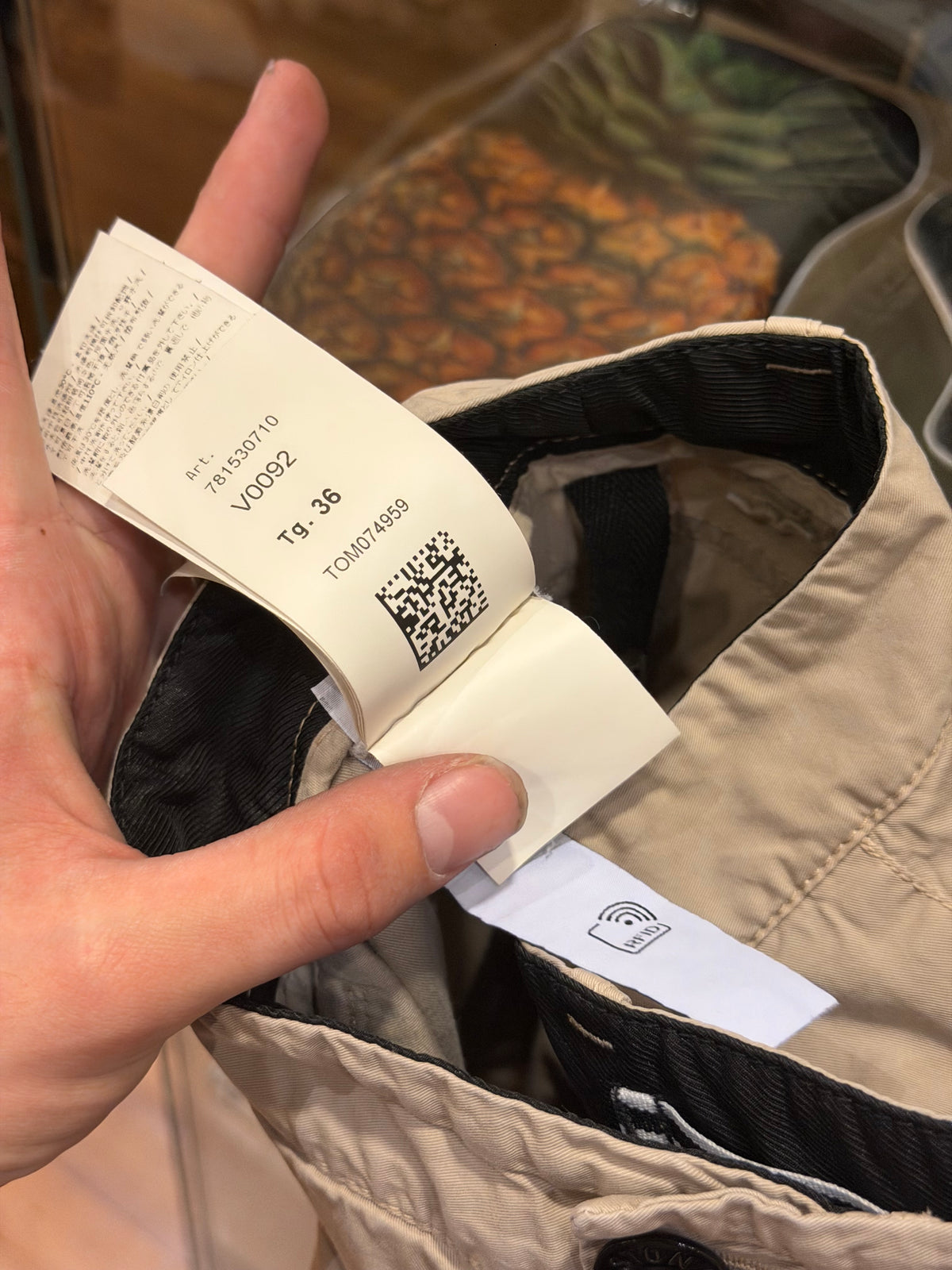 Stone Island Cargo Pants - Beige
