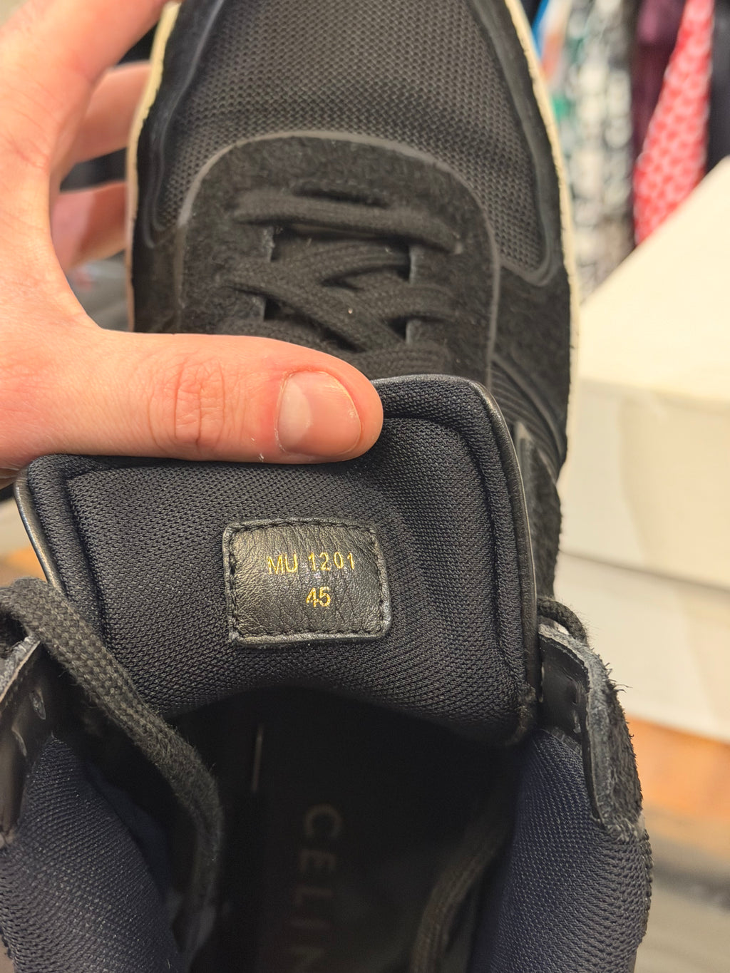 Celine CT-01 High Top Sneaker