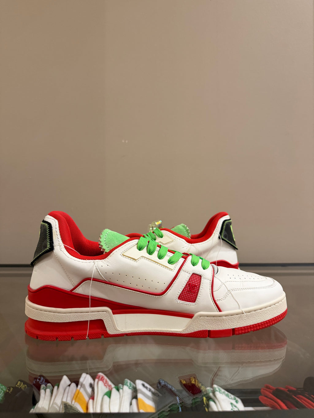Louis Vuitton LV Trainer - Neon Red 'Soho Exclusive'