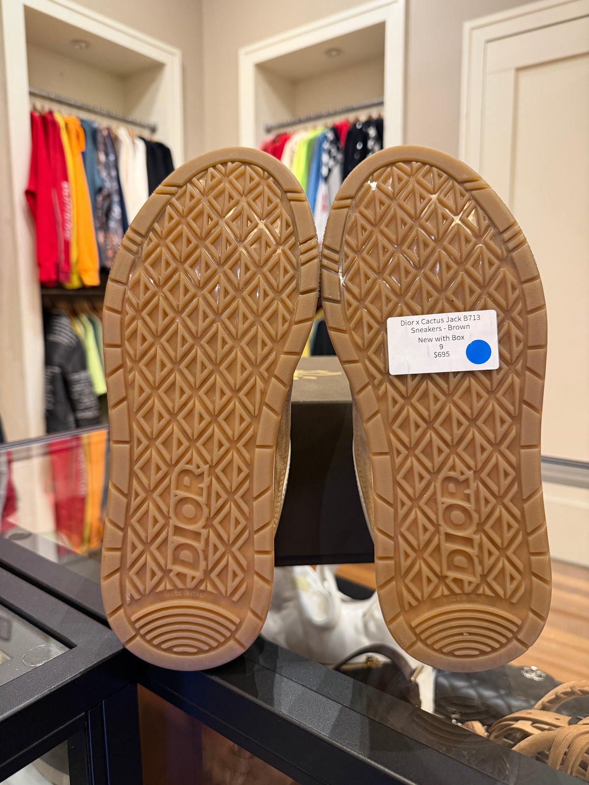 Dior x Cactus Jack B713 Sneakers - Brown
