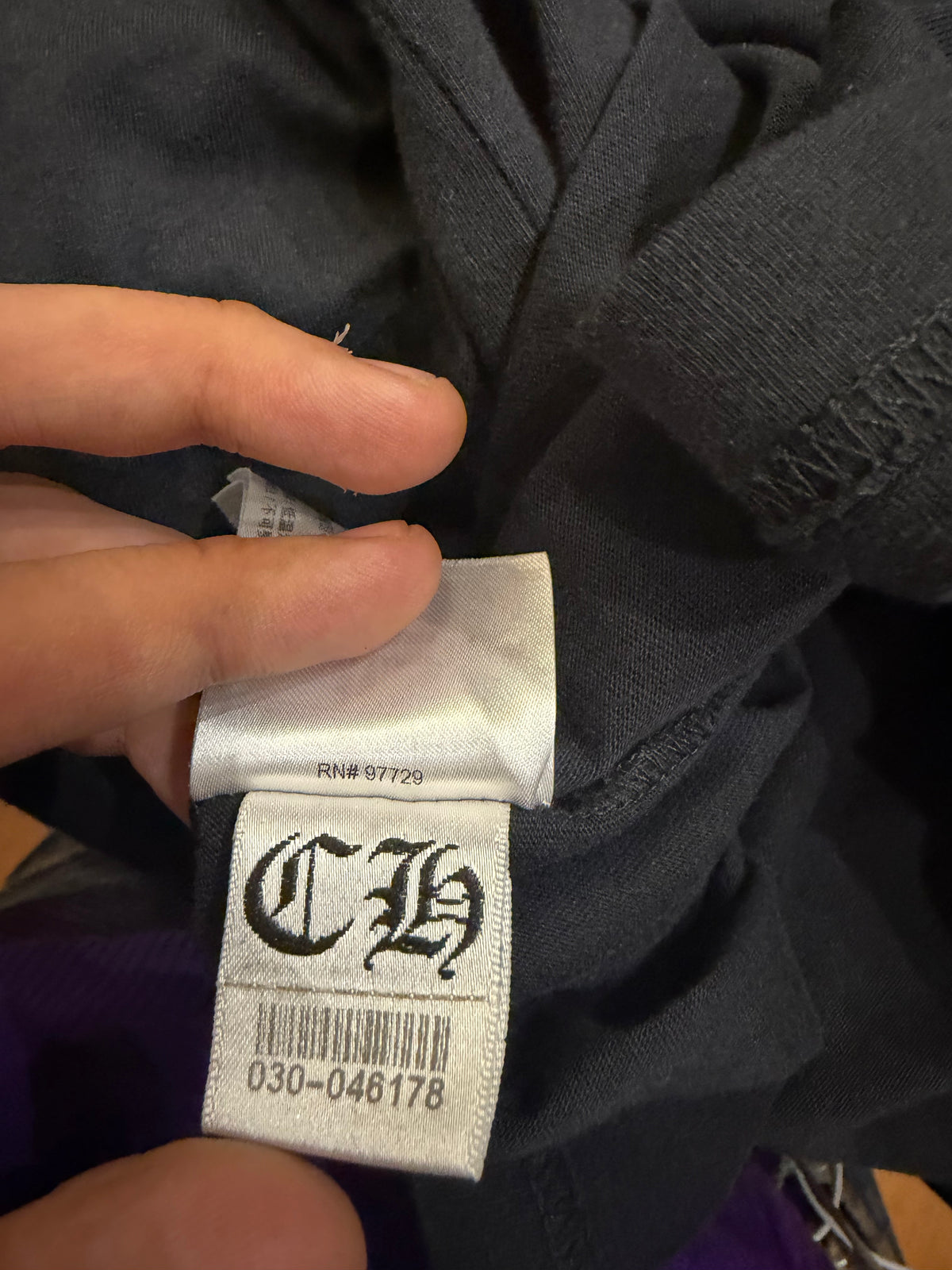Chrome Hearts 'New York'
Horseshoe Floral LS