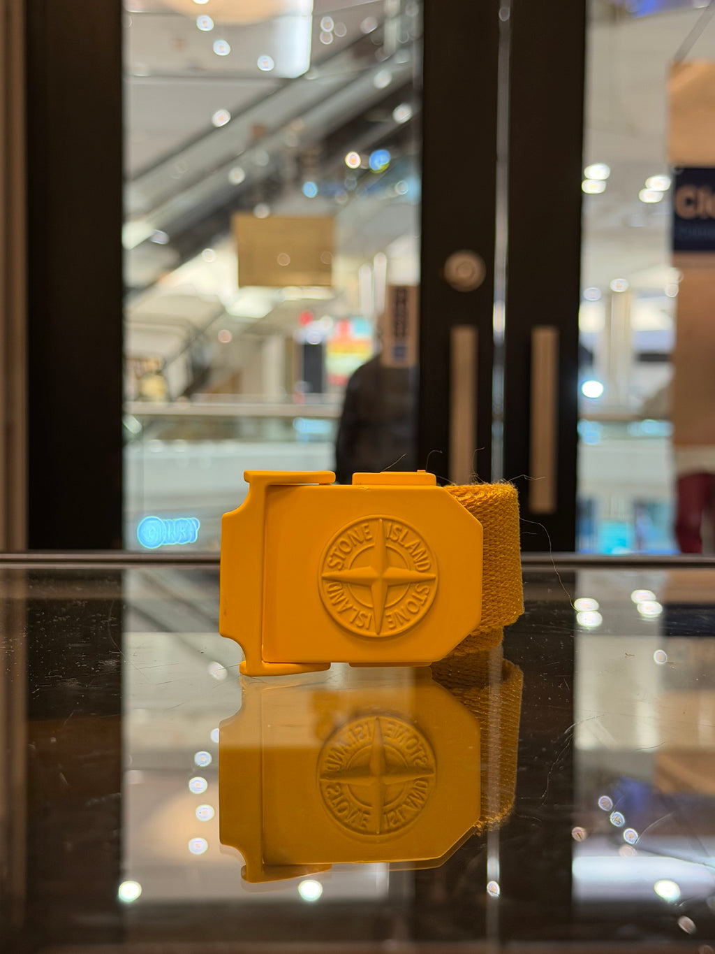 Stone Island Belt - Yellow