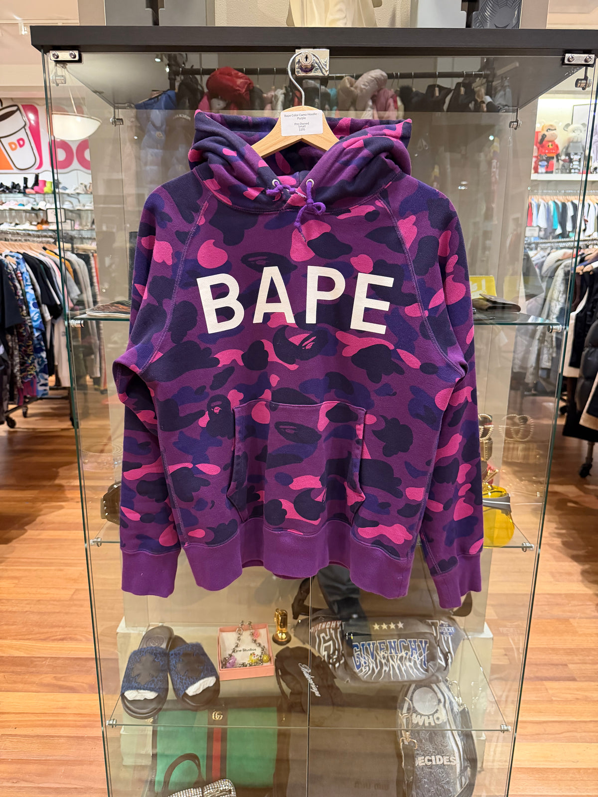 Bape Color Camo Hoodie -
Purple