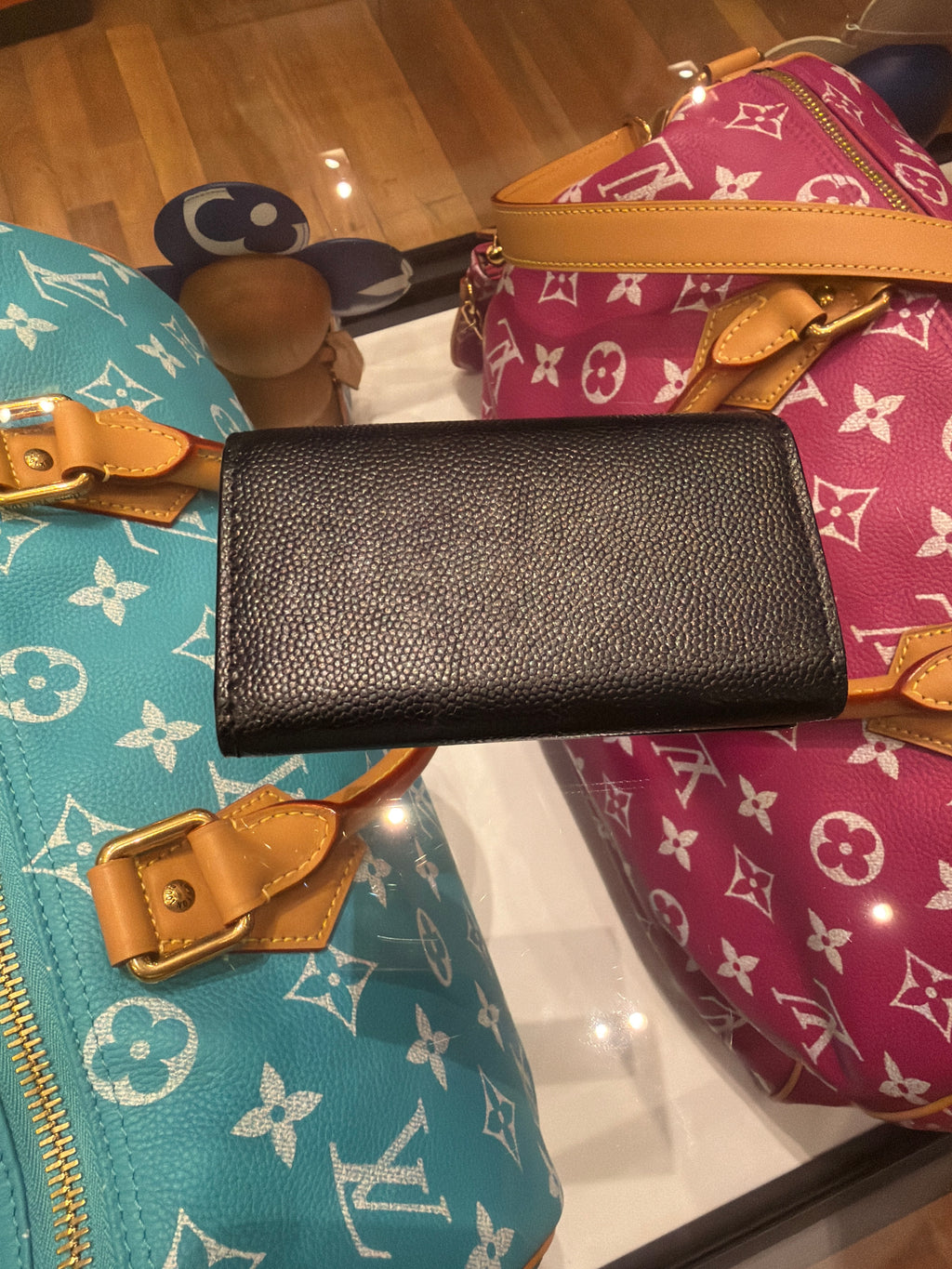 YSL Key Holder - Black