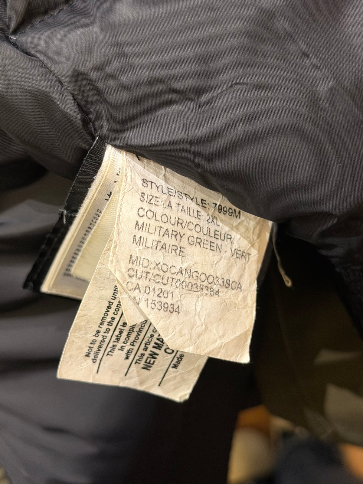 Canada Goose Chilliwack Bomber Down Jacket - Olive