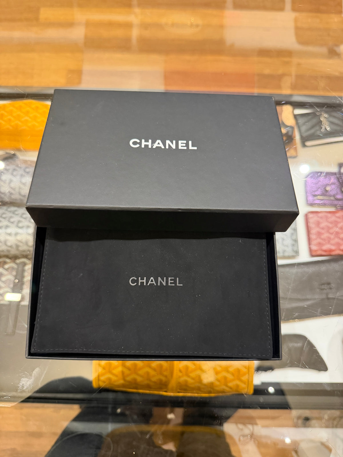 Chanel Boy Small Quilted Zip-Around Leather Wallet - Silver