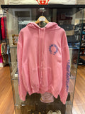 Chrome Hearts Horseshoe Hoodie - Pink