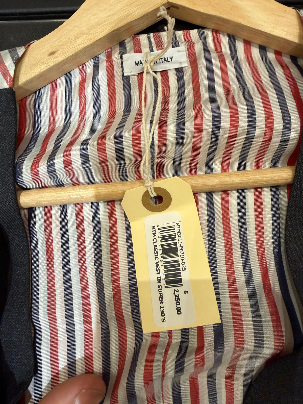 Thom Browne Tuxedo Vest