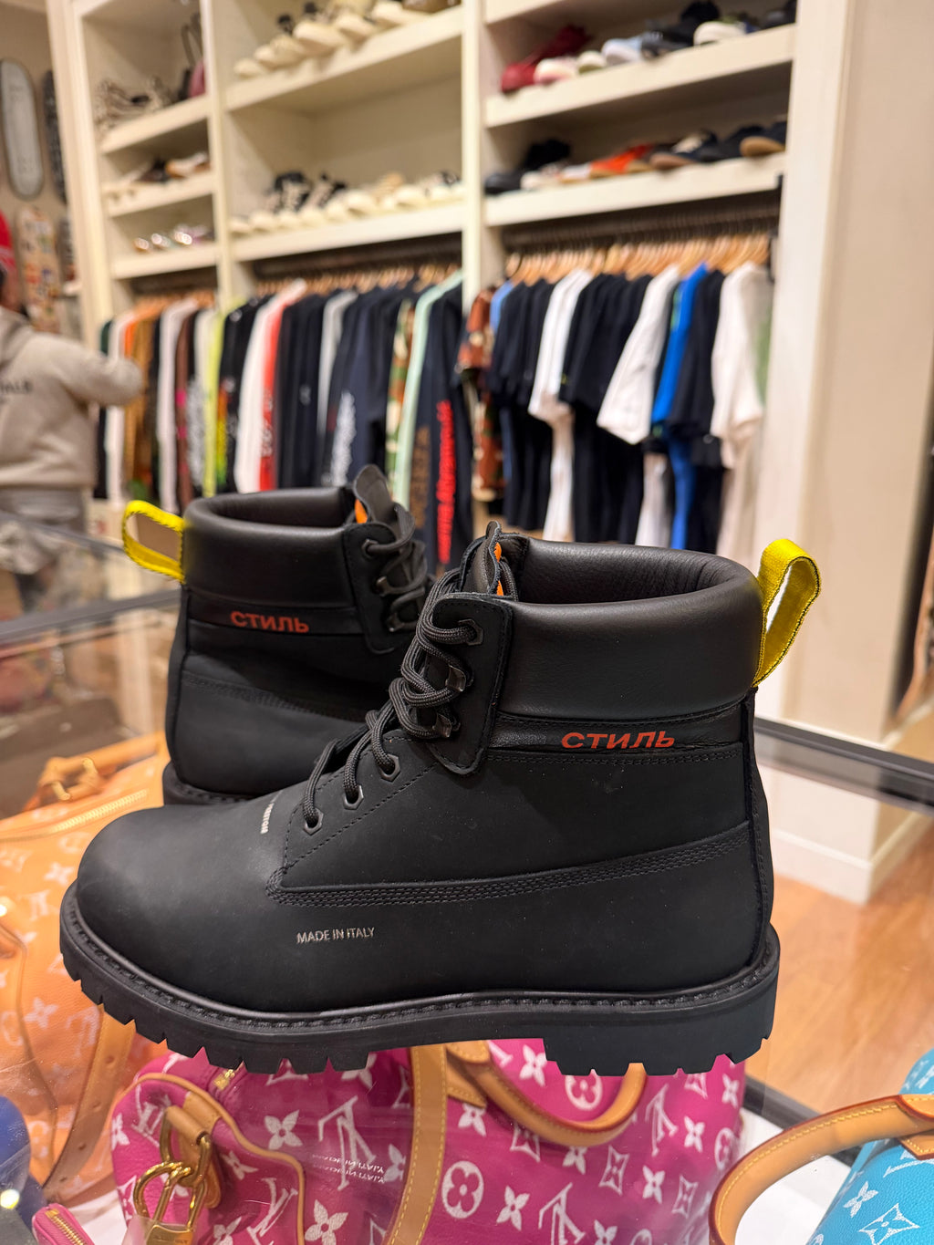 Heron Preston 6” Boot - Black