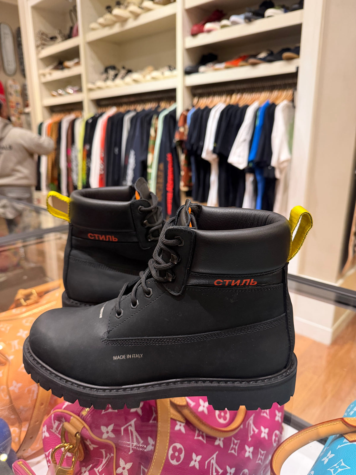 Heron Preston 6” Boot - Black