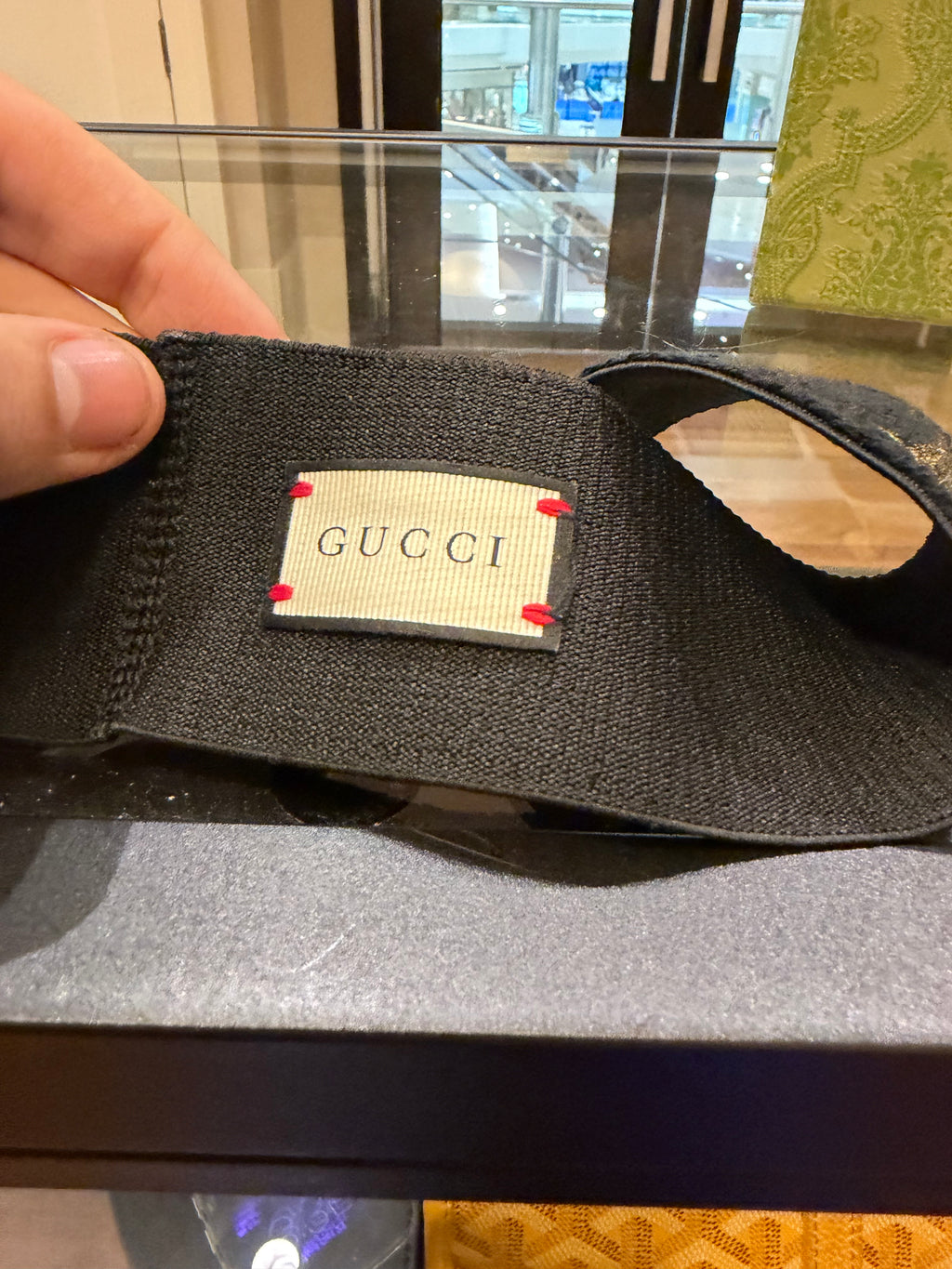 Gucci Headband - Black/Gold