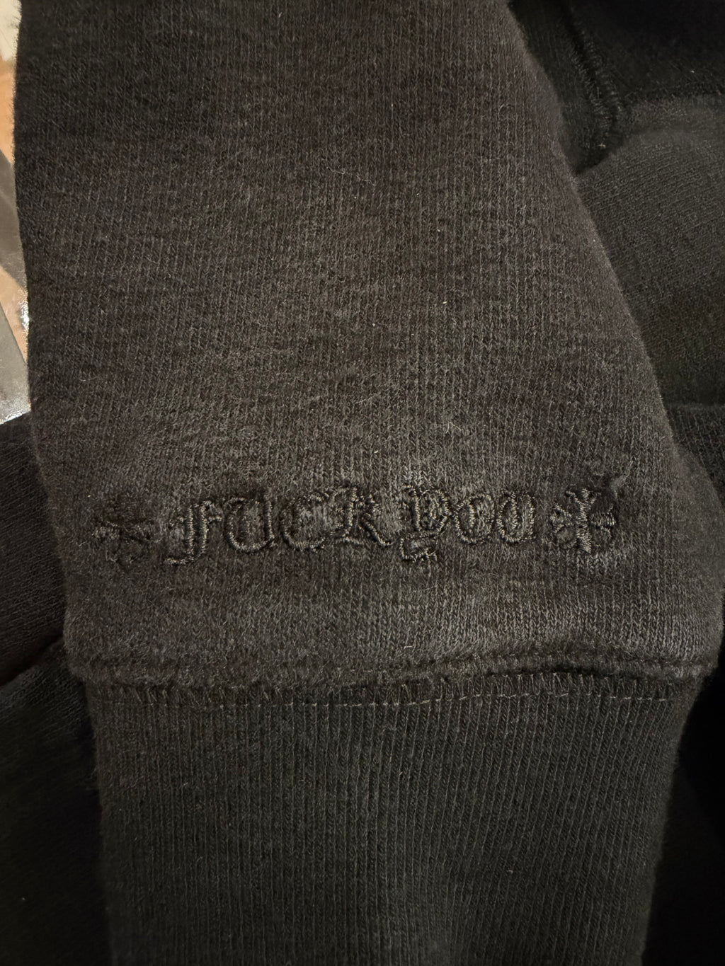 Chrome Hearts 'Y Not'
Embroidered Hoodie - Black