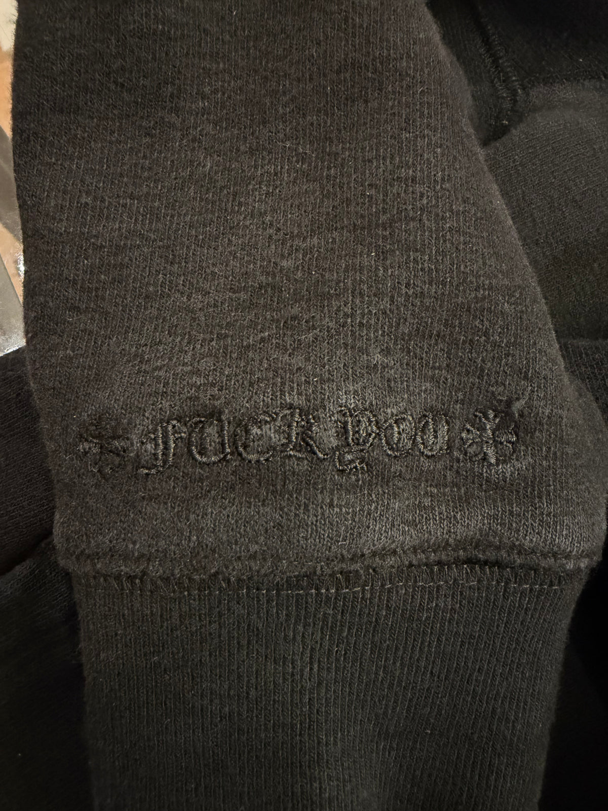 Chrome Hearts 'Y Not'
Embroidered Hoodie - Black
