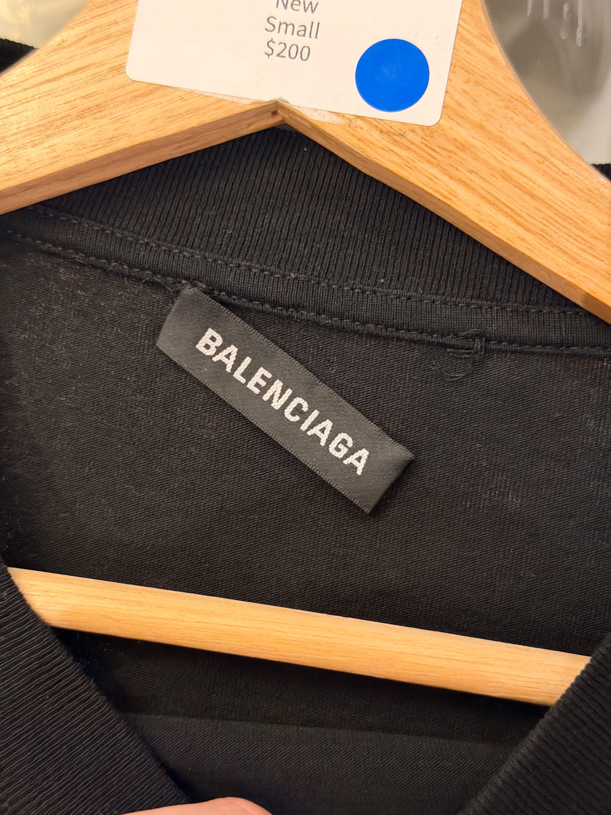 Balenciaga Rose LS Shirt - Black