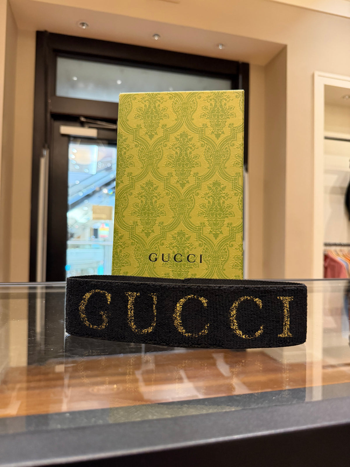 Gucci Headband - Black/Gold