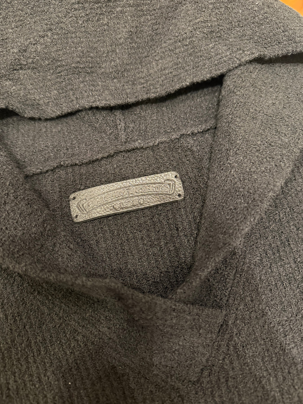 Chrome Hearts ‘Sleeping with the Fishes’ Pony Hair Patch Hoodie