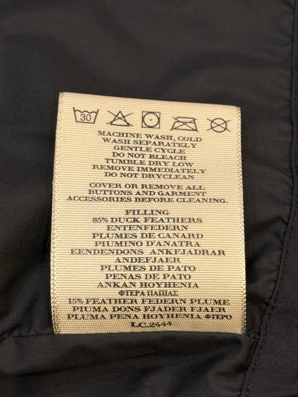Burberry Weatherproof Light Jacket - Black