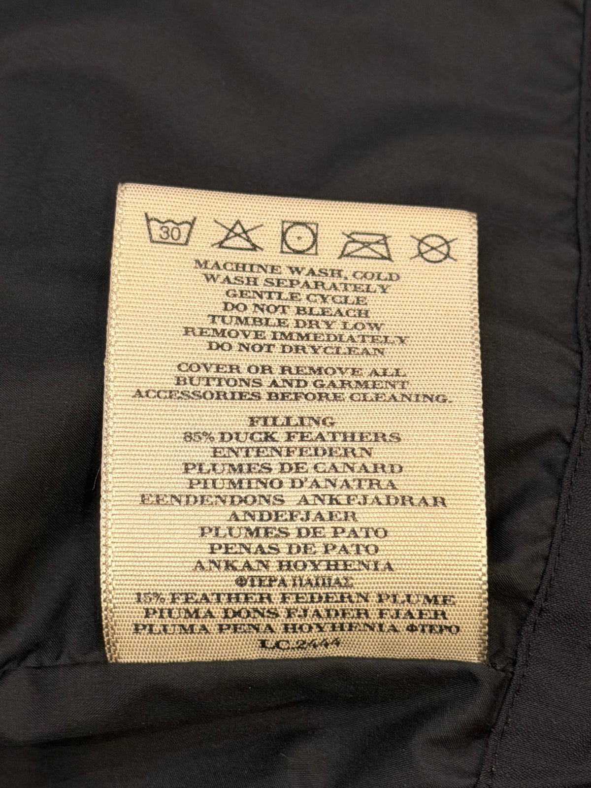 Burberry Weatherproof Light Jacket - Black
