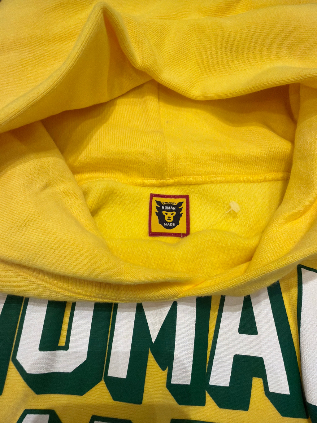 Human Made Graphic Hoodie-Yellow