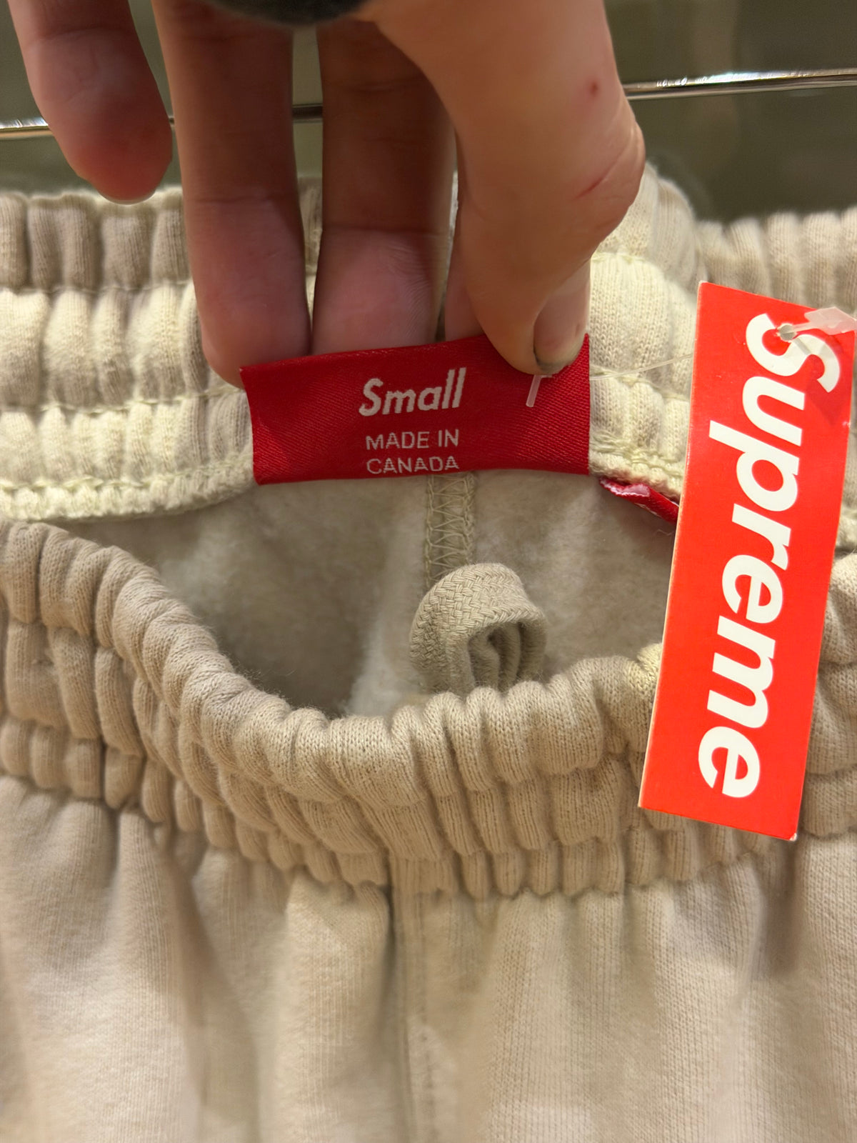 Supreme x Thrasher Sweatpants - Cream