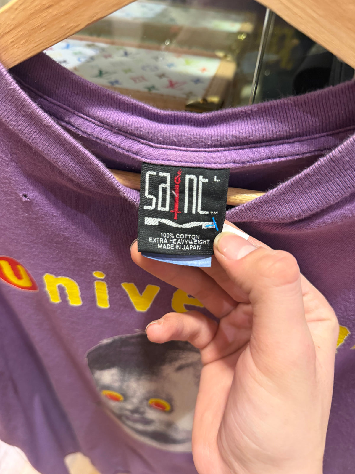Saint Michael ‘Universal Tee’ - Purple