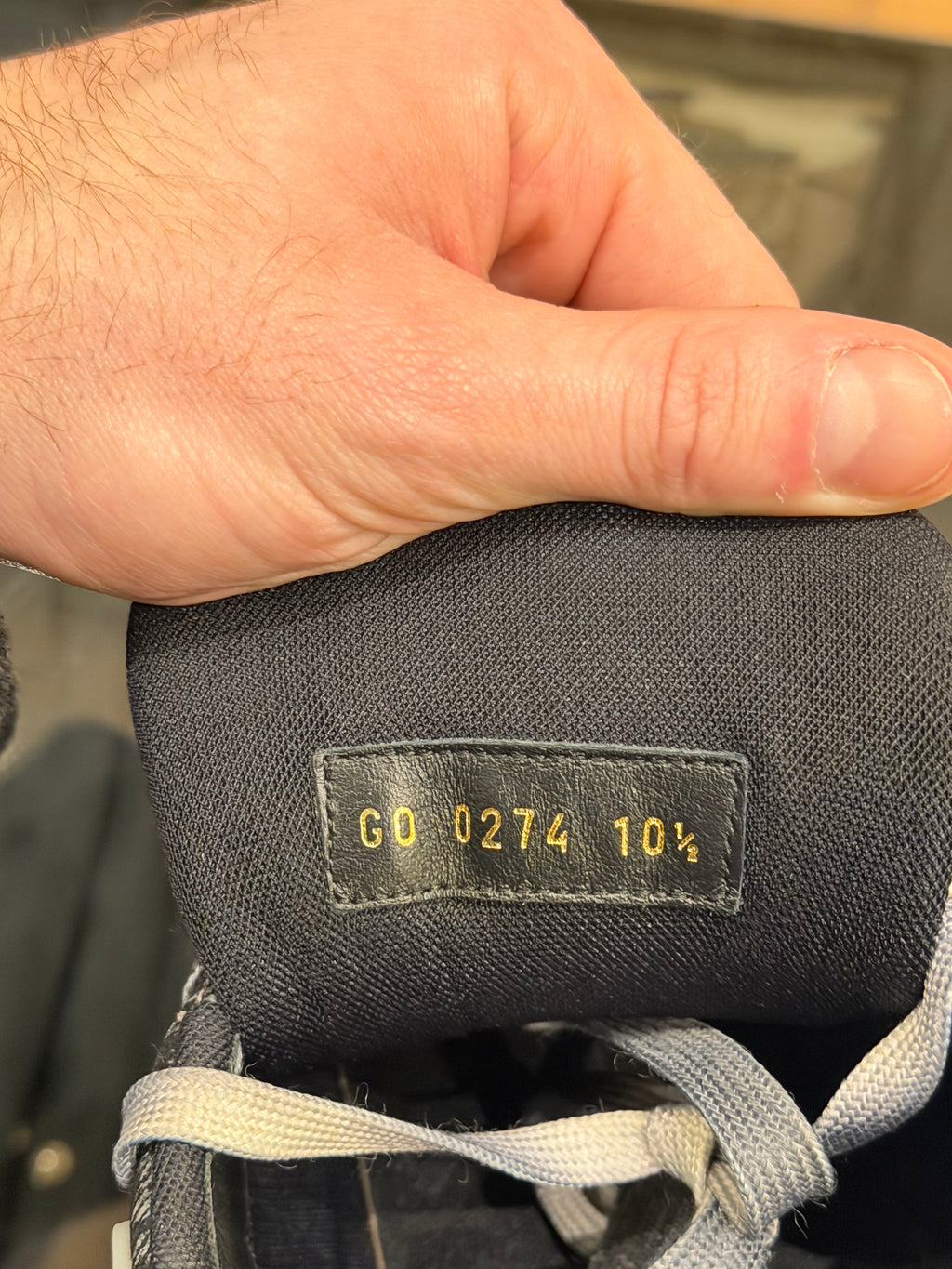 Louis Vuitton LV Trainer Croc Embossed Denim