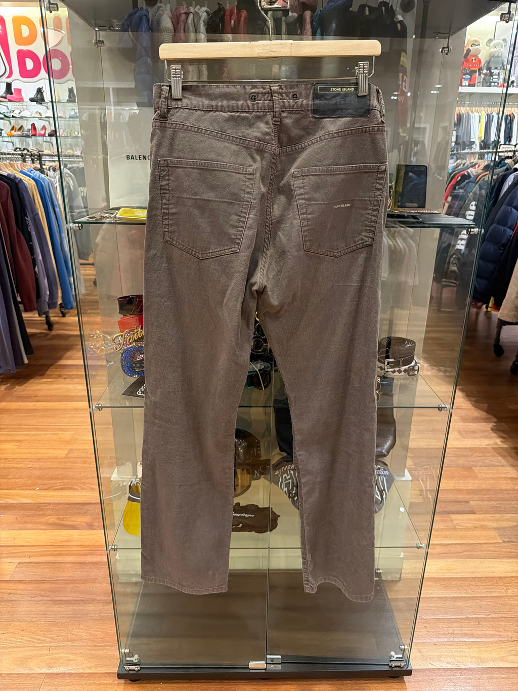 Stone Island Khaki Pants Brown