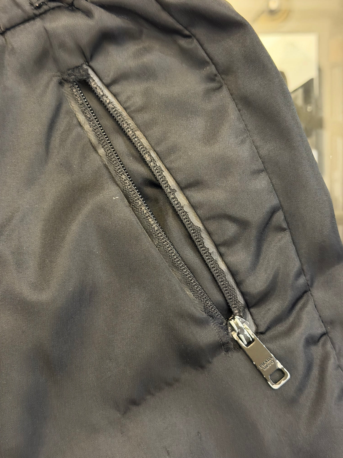 Prada Nylon Cuffed Joggers