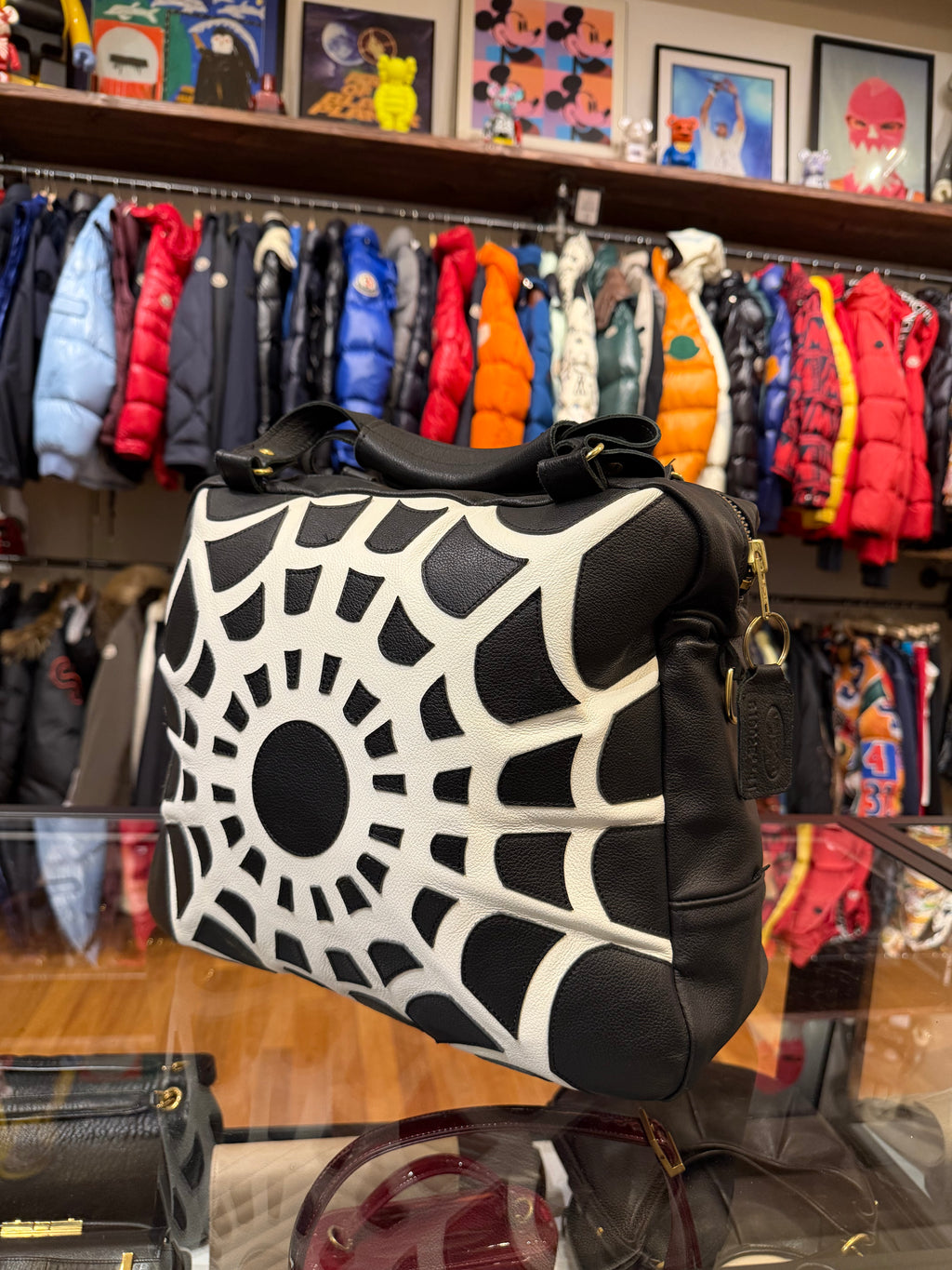 Supreme x Vanson Leathers Spider Web Bag