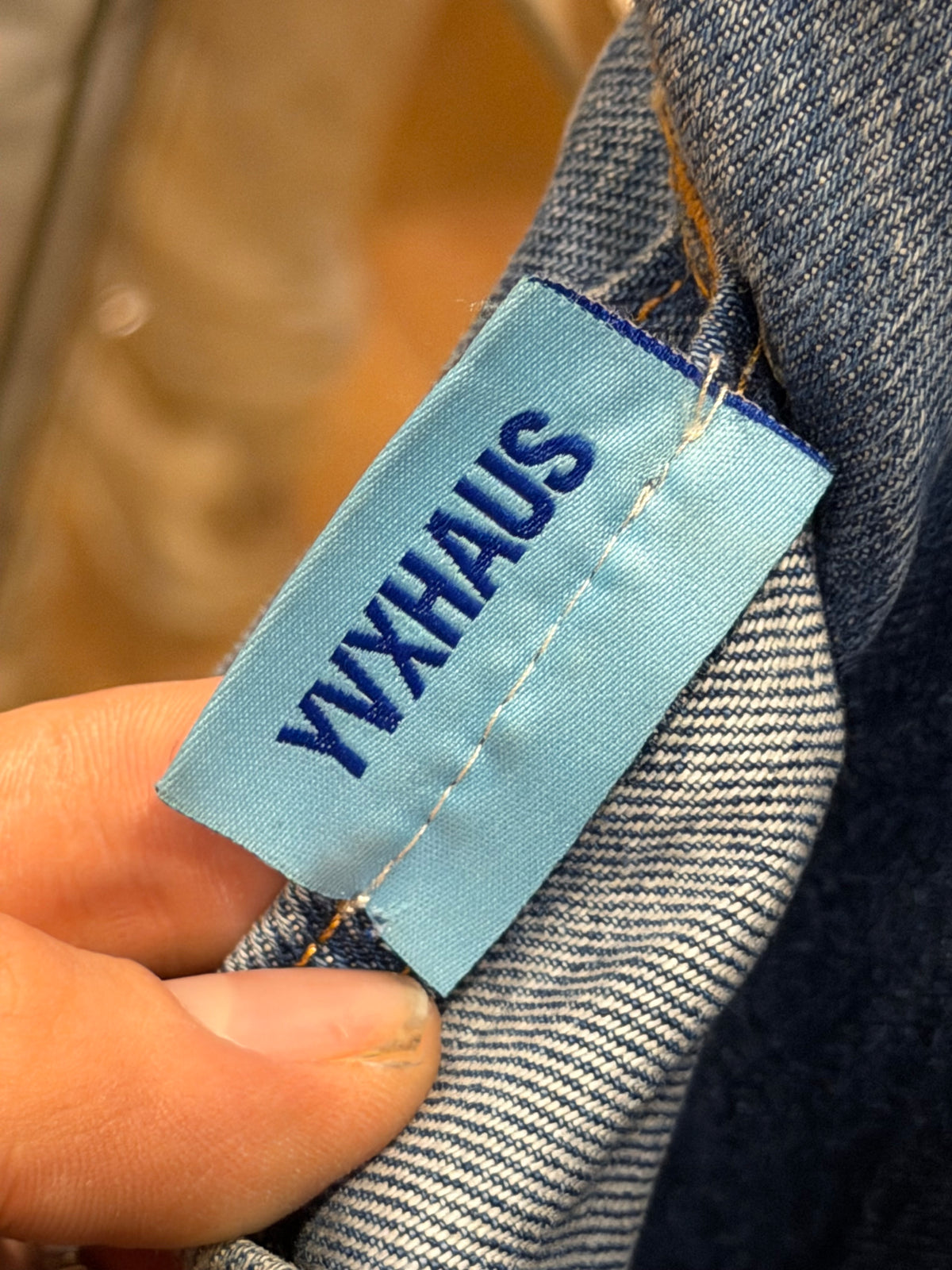 YVX Deconstructed Patchwork Jeans