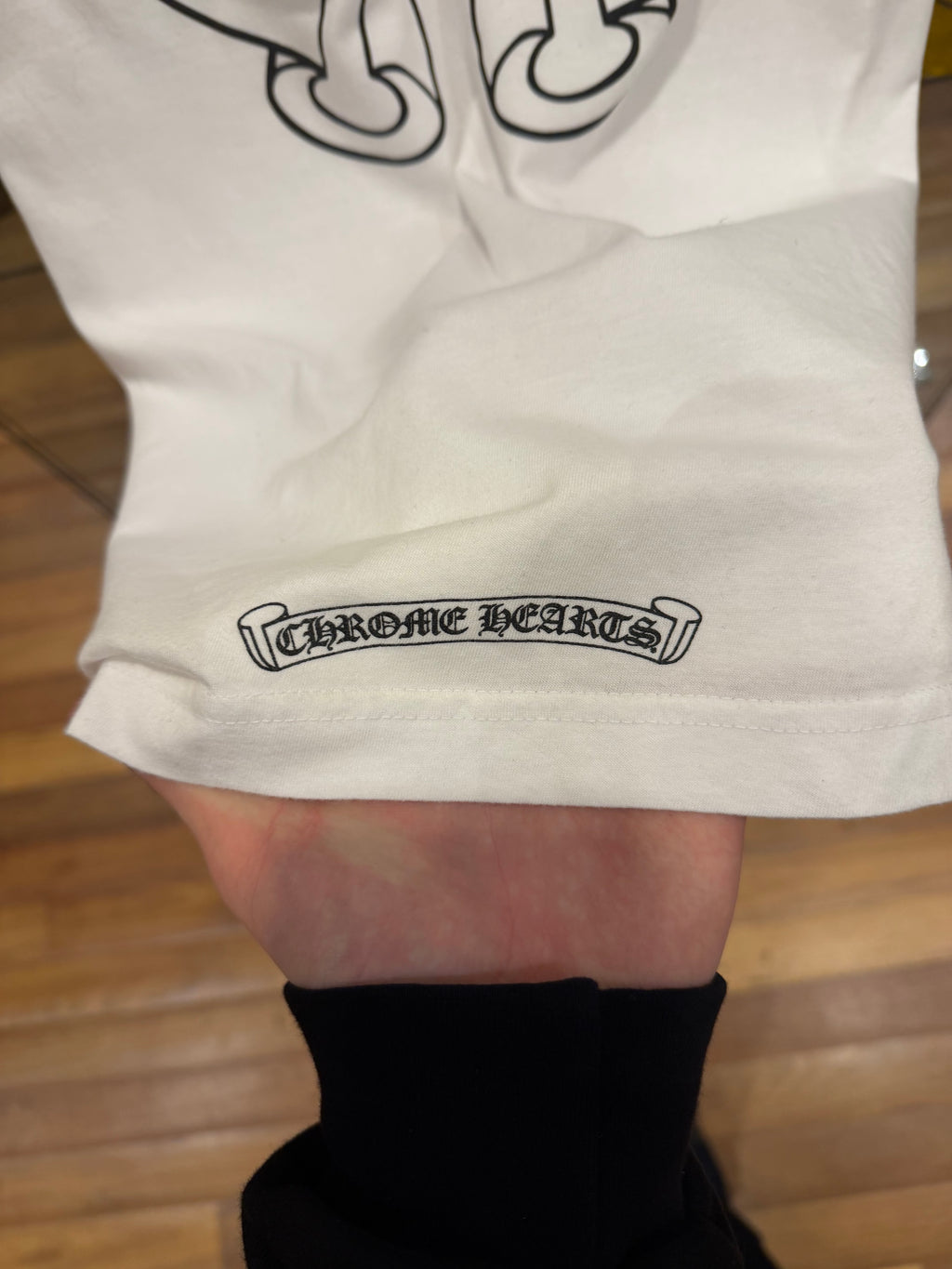 Chrome Hearts Horseshoe Logo Pocket Tee - White