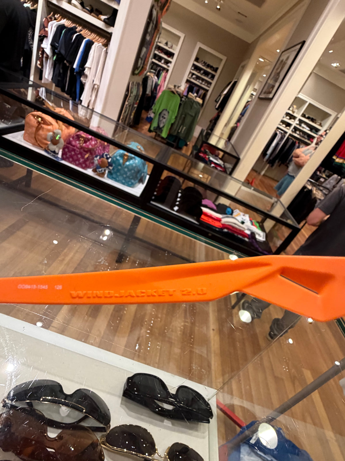 Oakley Wind Jacket Sunglasses - Orange