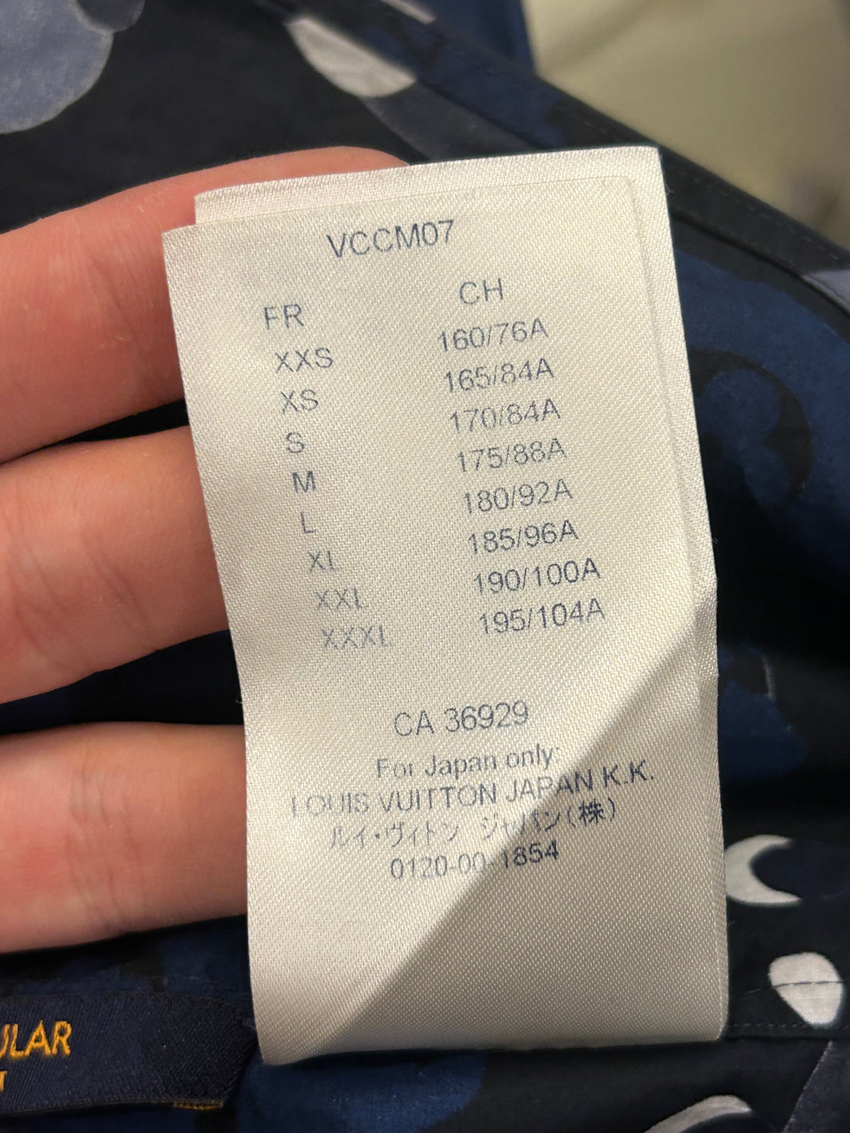 Louis Vuitton Camo DNA Button Down Shirt - Blue
