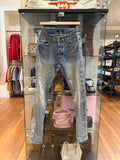 Amiri 3D Bones Skinny Jeans -
Blue