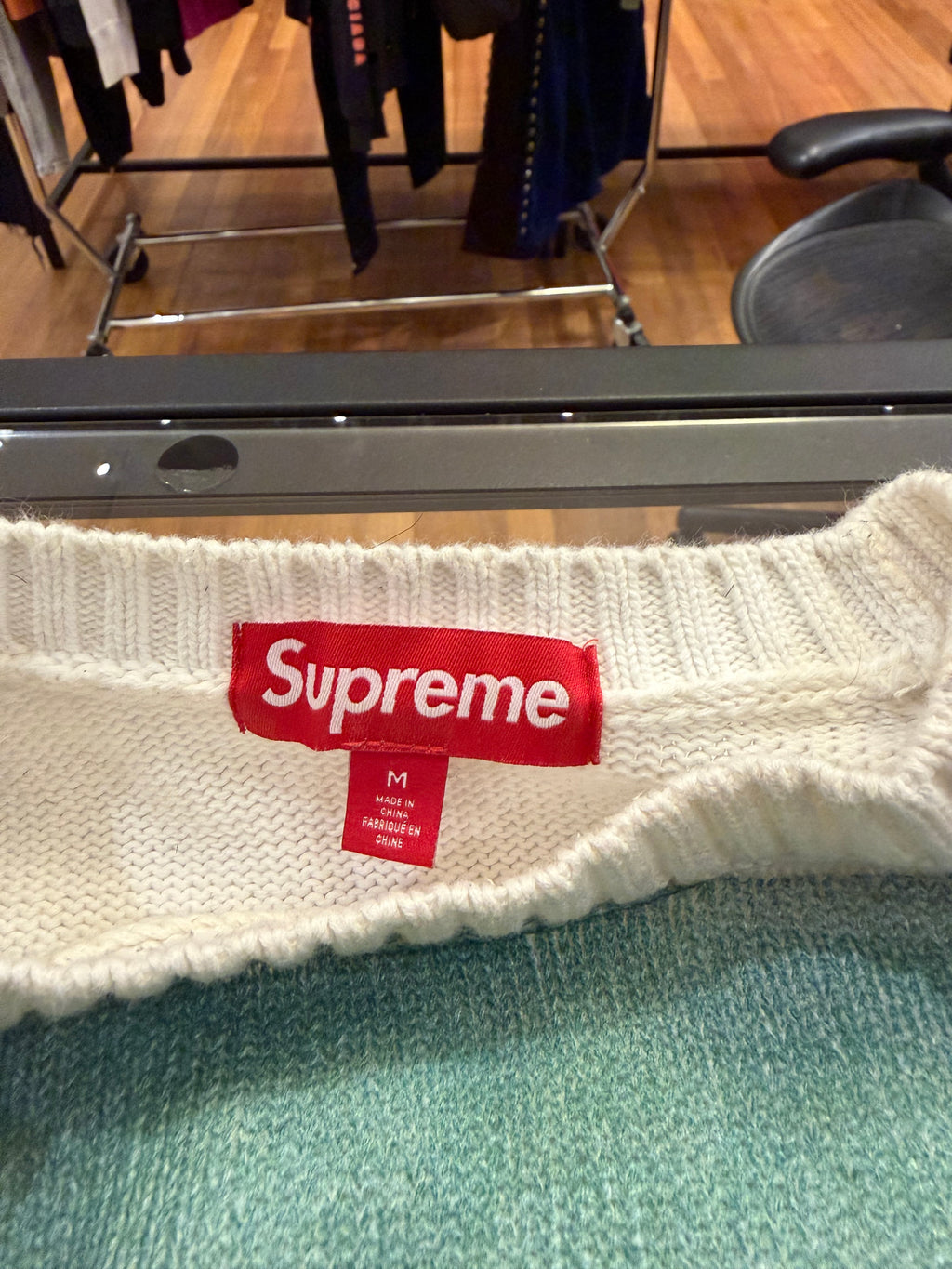 Supreme Damien Hirst Sweater - White