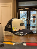 Bossi Painted Trucker Hat - White/Black
