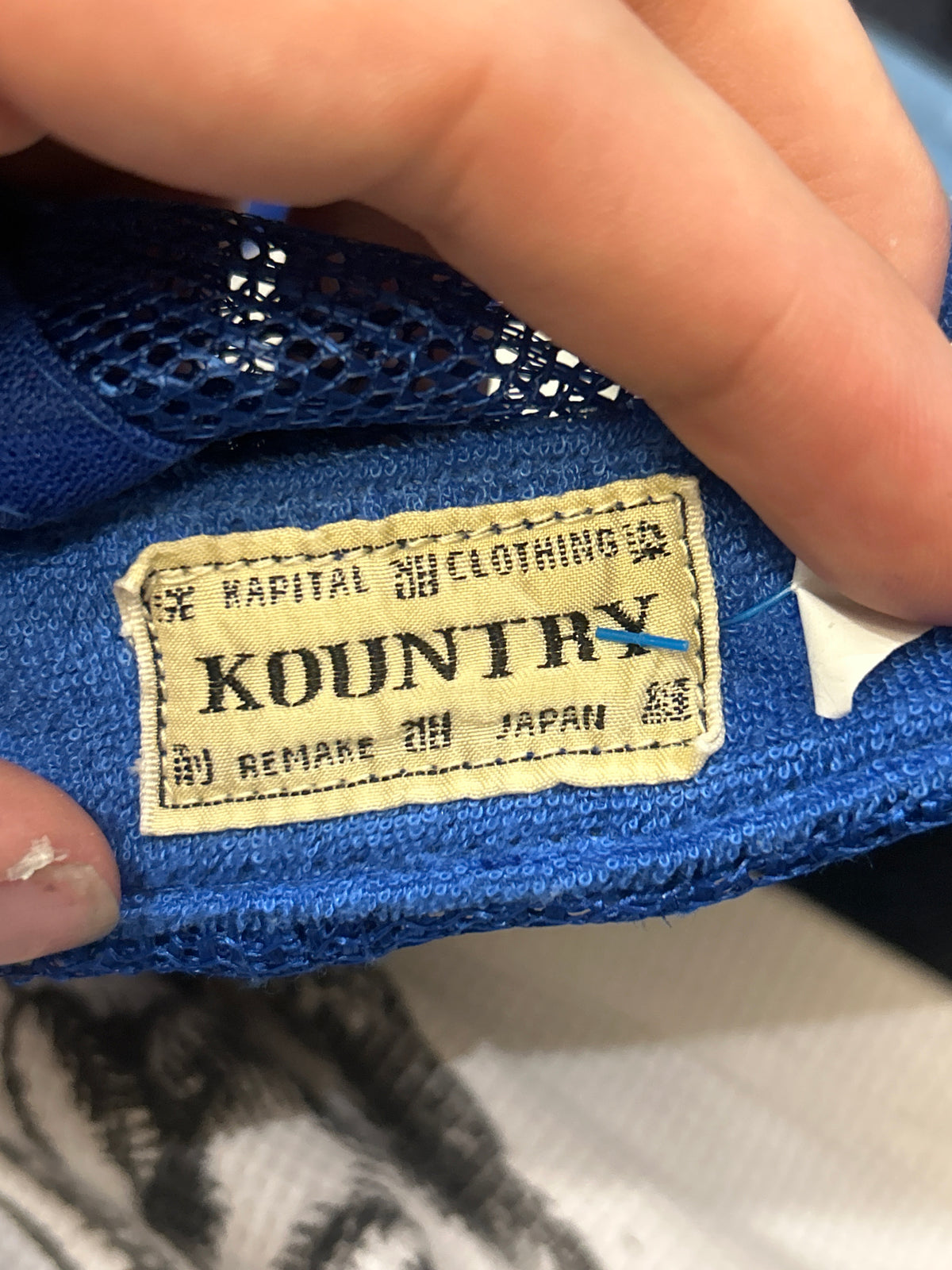 Kapital Denim Repair Service Hat