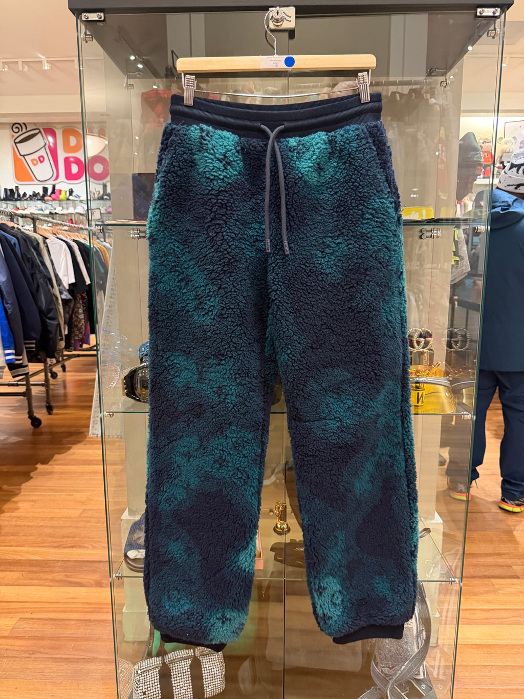 Louis Vuitton Monogram Camo Fleece Pants