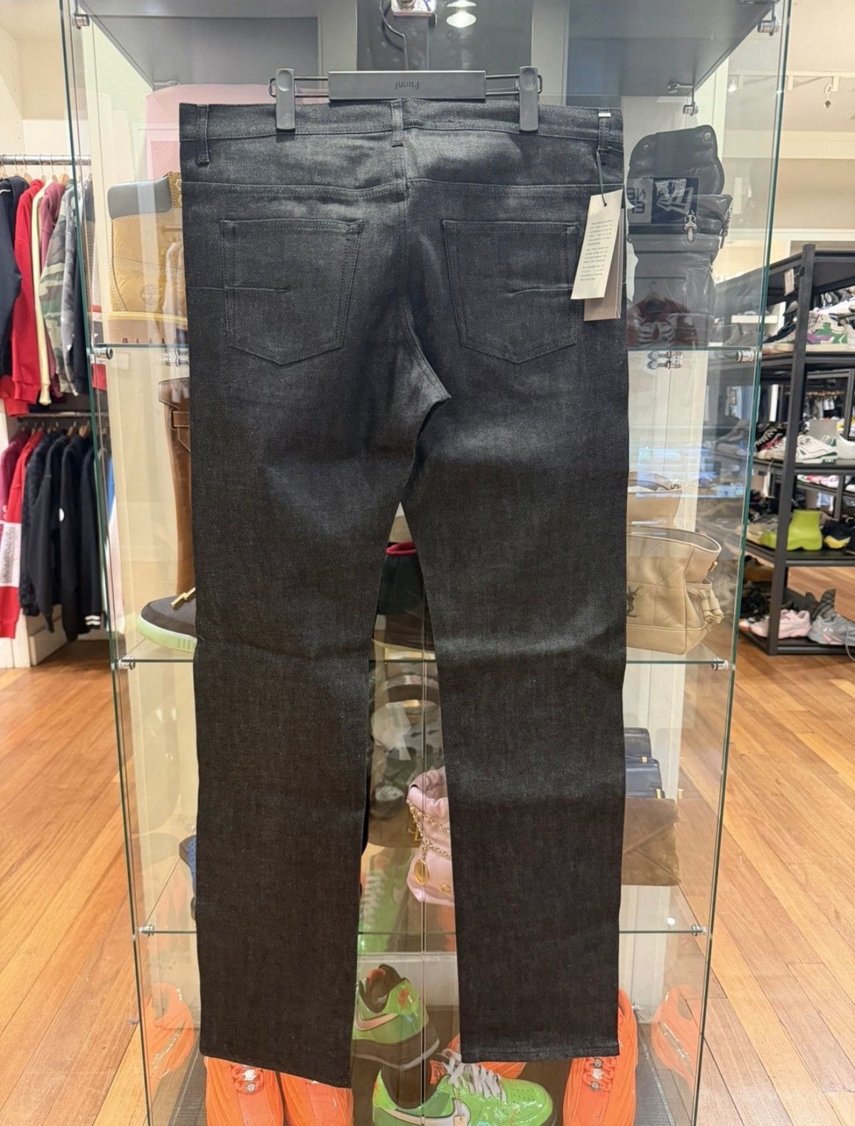 Dior Homme SS11 ‘Nostalgy’ 19cm Raw Denim Jeans - Noir
