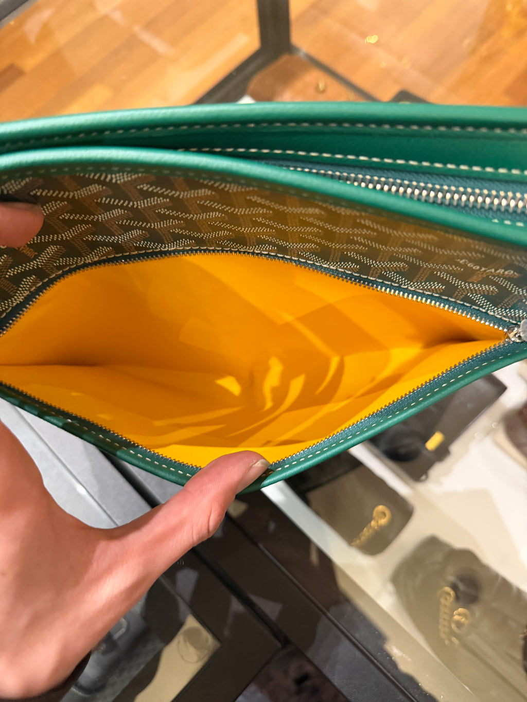 Goyard GM Toiletry Bag - Green