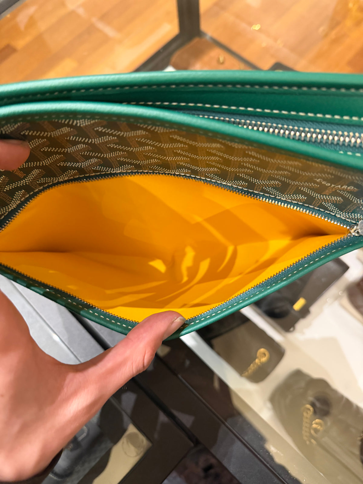 Goyard GM Toiletry Bag - Green