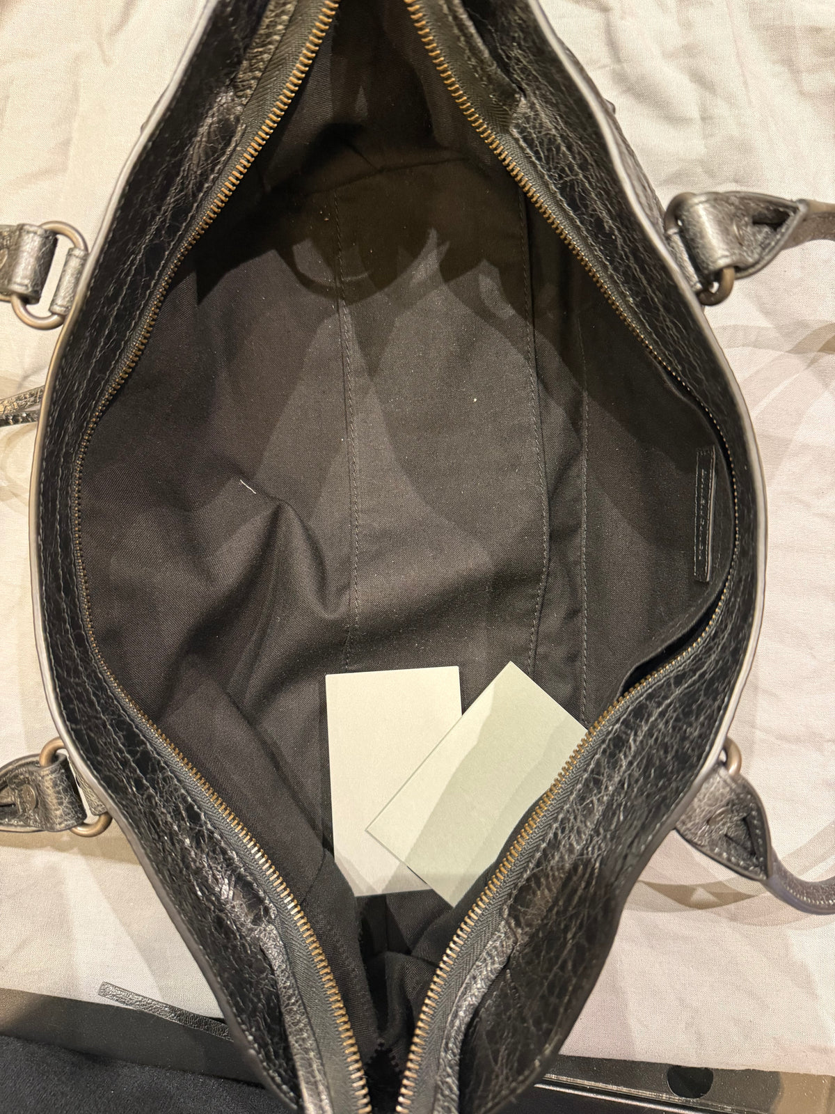 Balenciaga Le City Bag East-West - Black