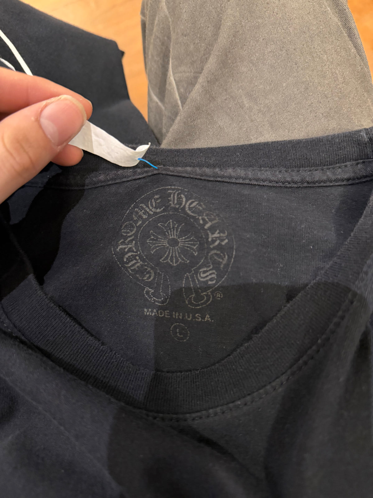 Chrome Hearts Miami Floral
Horseshoe Tee - Black
