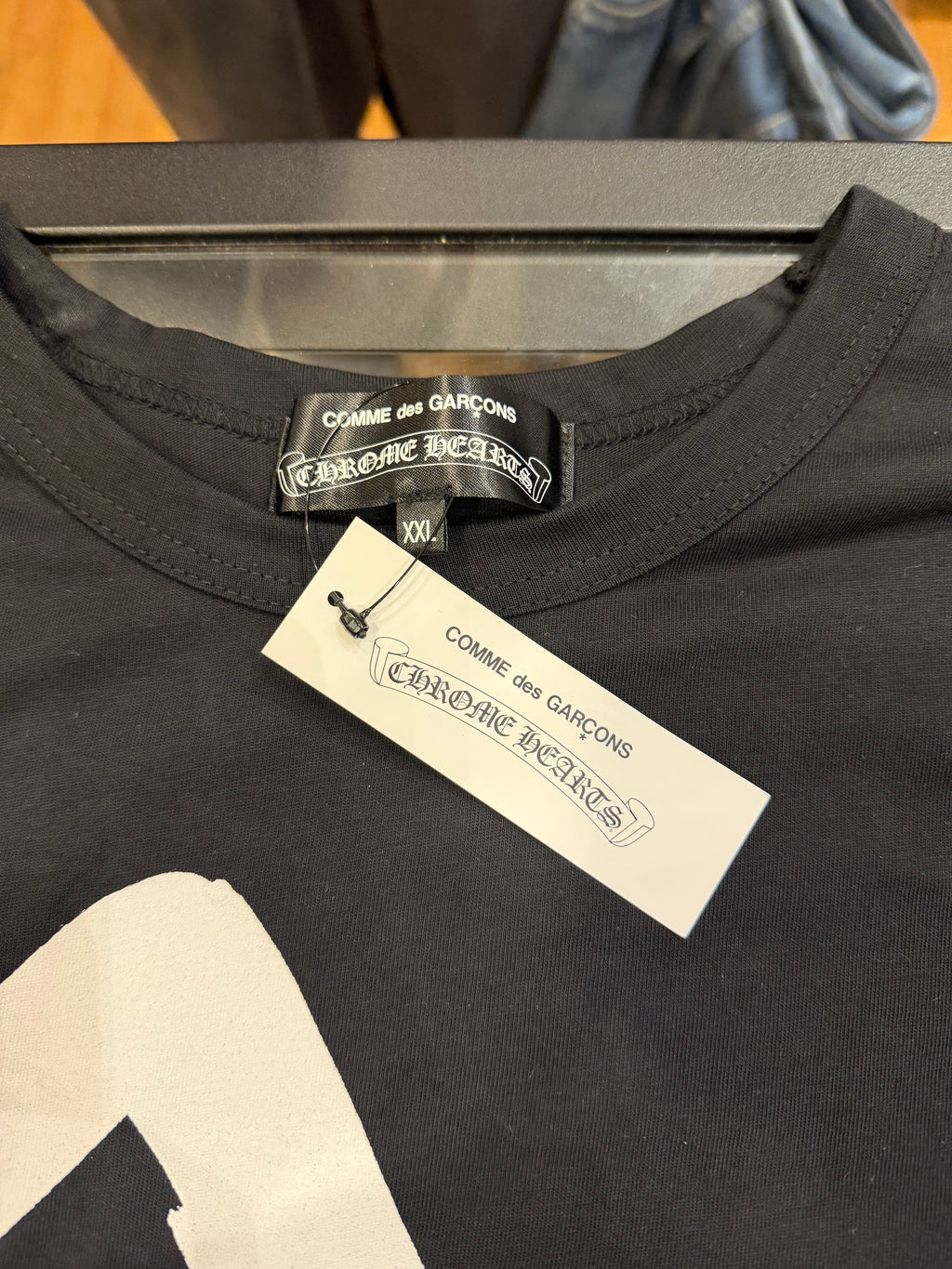 Commes des Garçons x Chrome Hearts x Dover St Market Tee