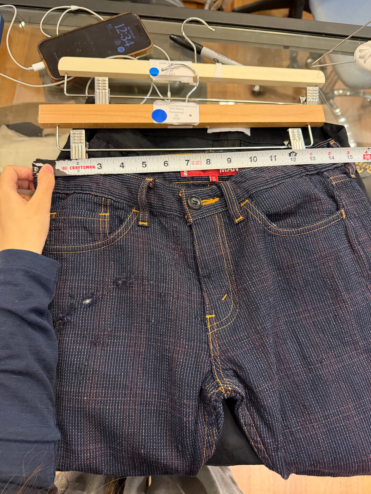 Levis x Junya Wantanabe CDG
Twill Pants