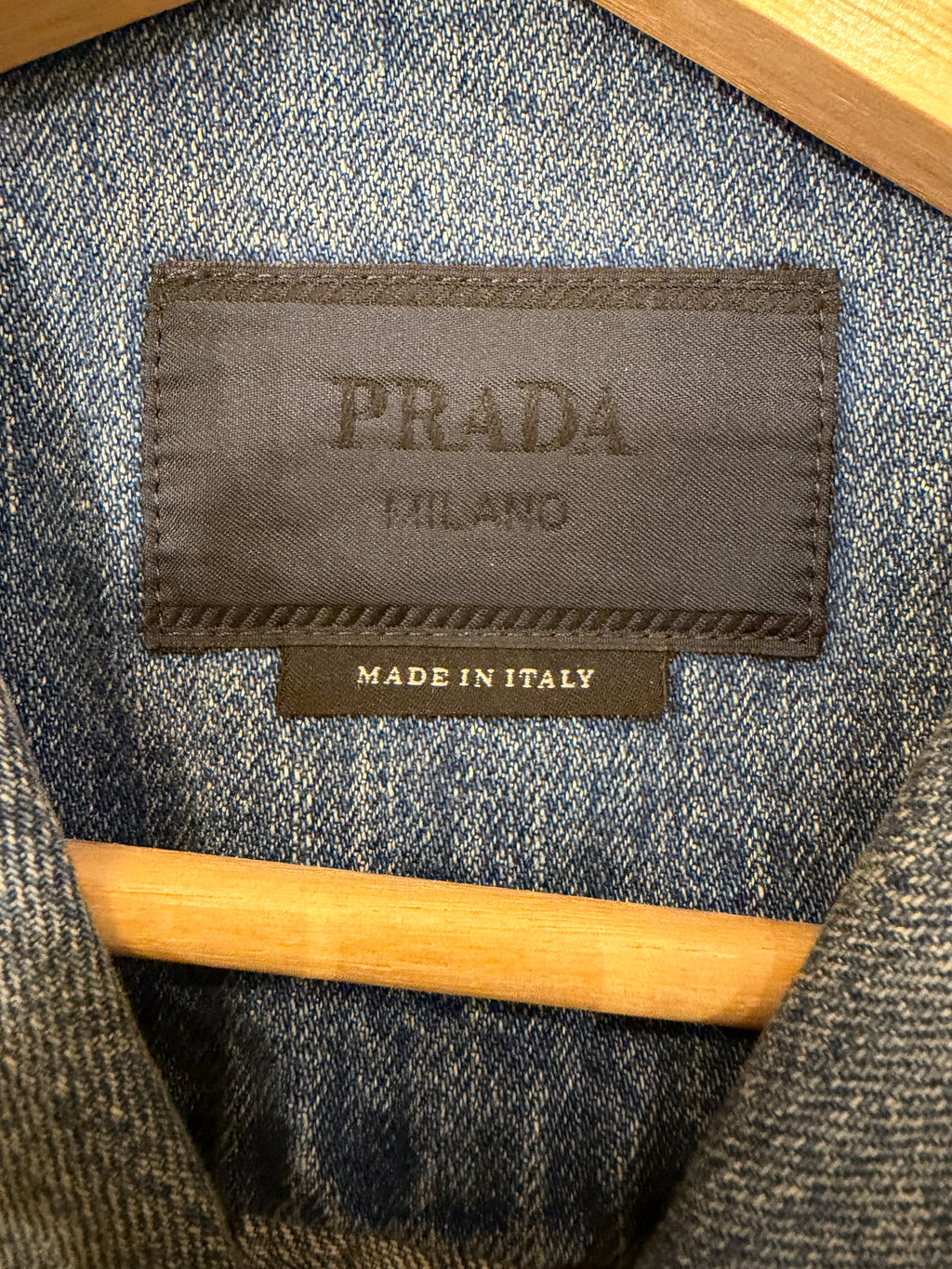 Prada Denim Short Sleeve
Button Down