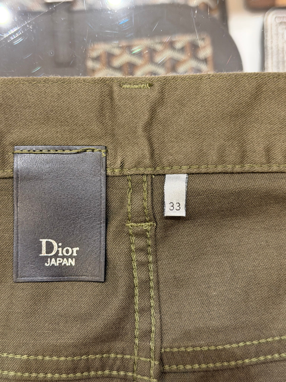 Dior Homme AW11 Stretch Skinny Pants - Olive