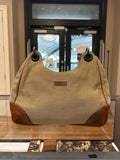Vintage Gucci Canvas Hobo Bag