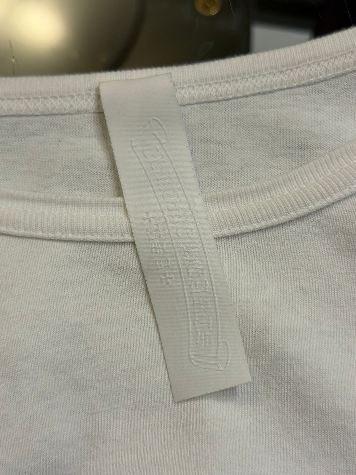 Chrome Hearts Y Not Embroidered LS Shirt - White