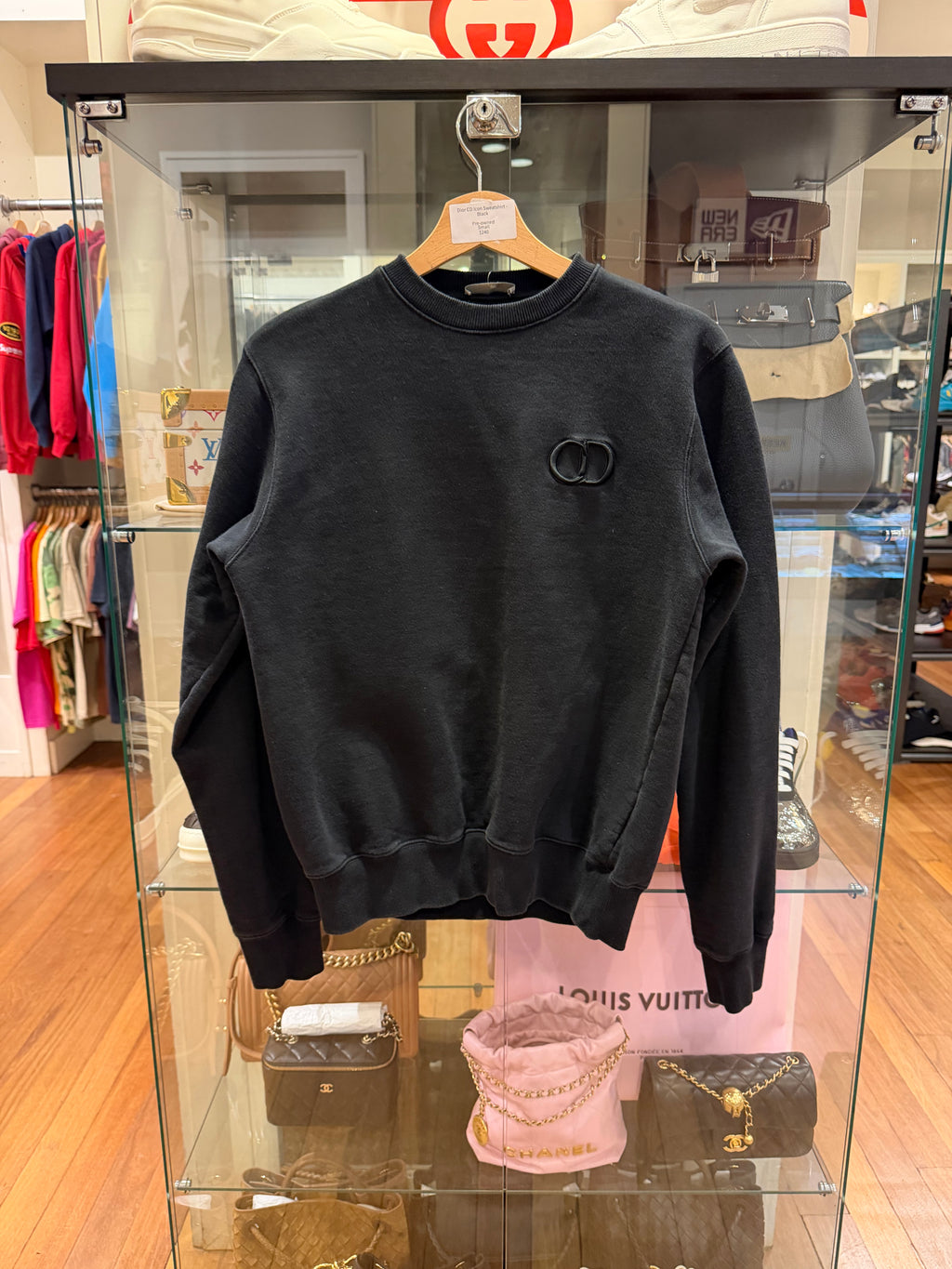 Dior CD Icon Sweatshirt -
Black